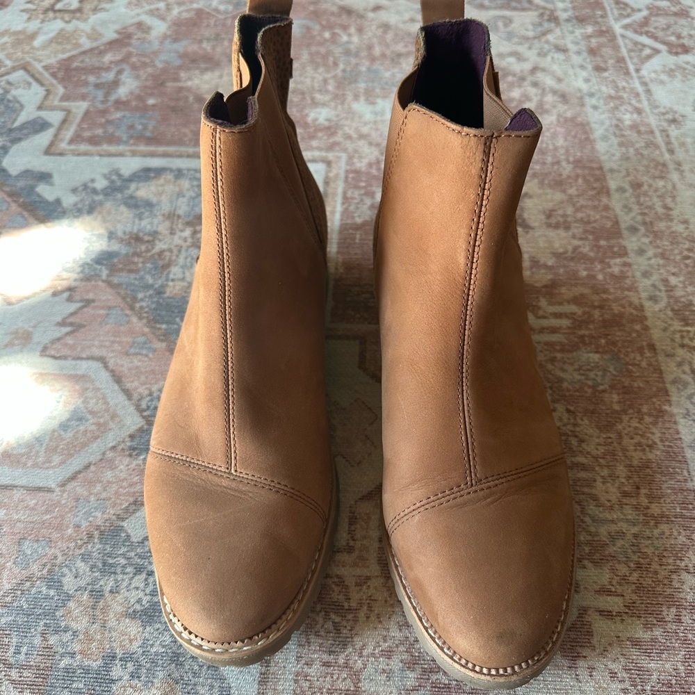 Tom’s women’s Cleo boots cheetah 9.5 - Picture 4 of 4